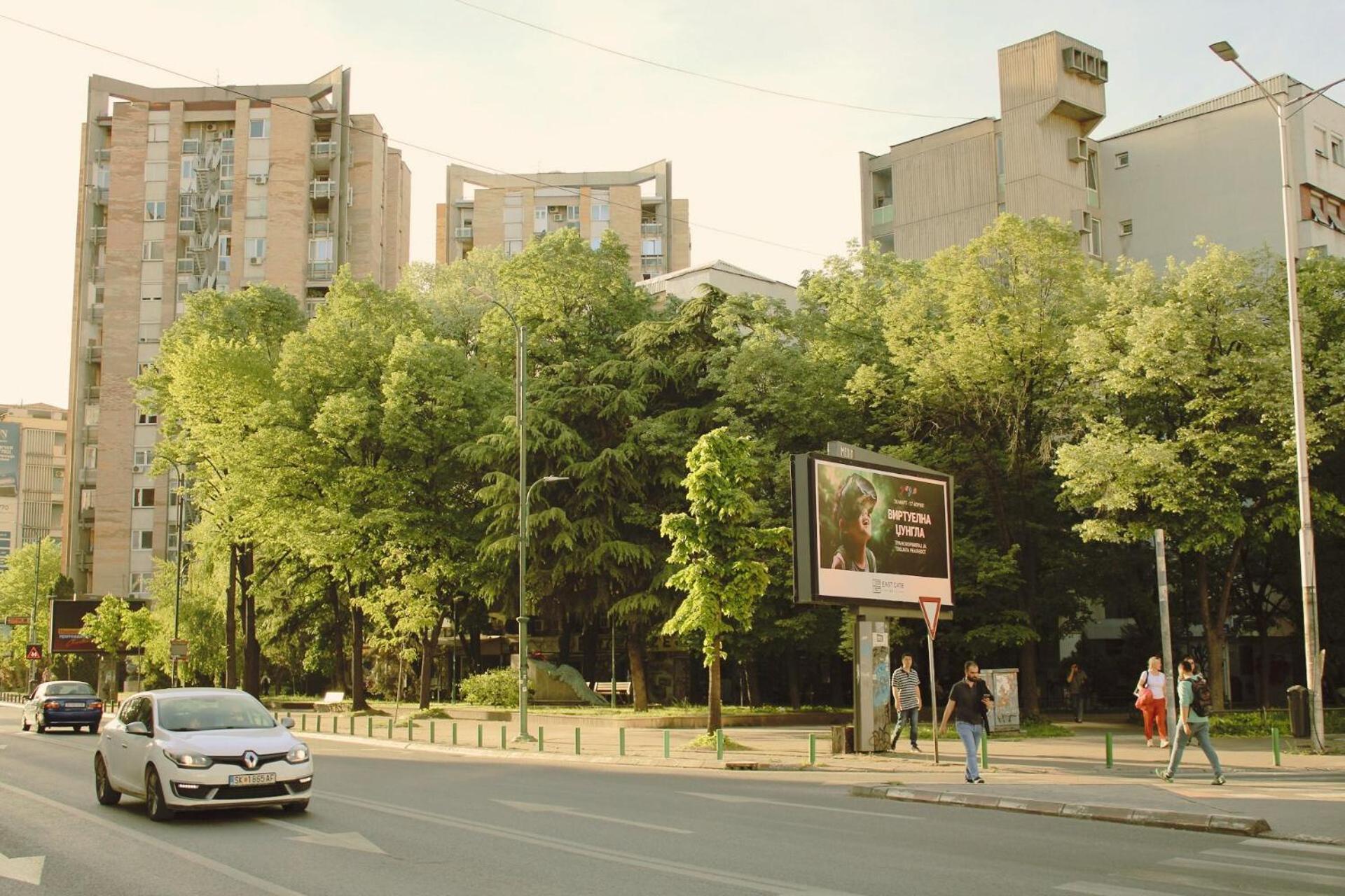 Sunny Center Apartment Skopje Exterior foto